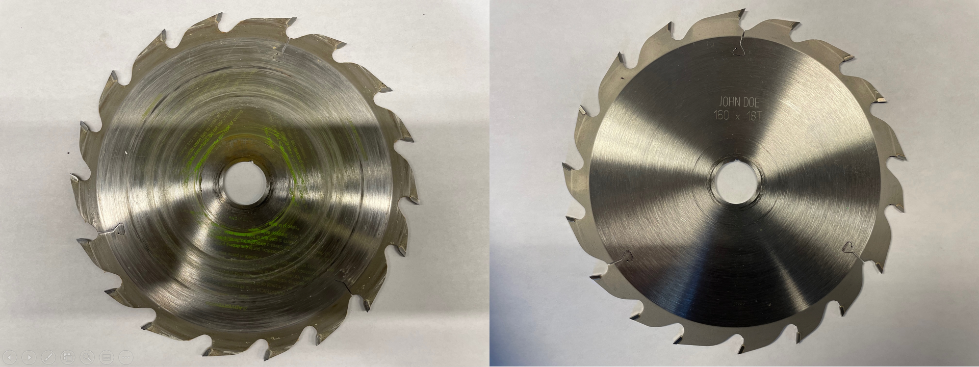 Picture of before vs after