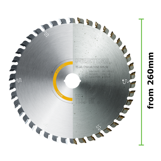 Picture of large saw blade
