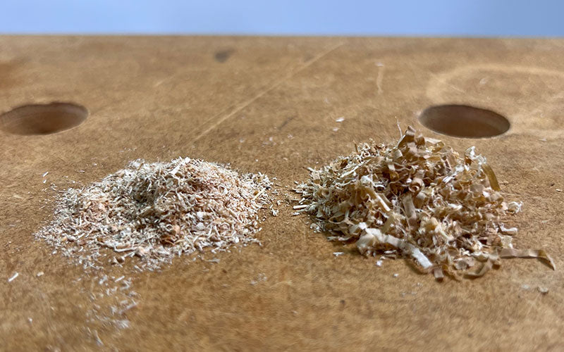 Picture of saw dust